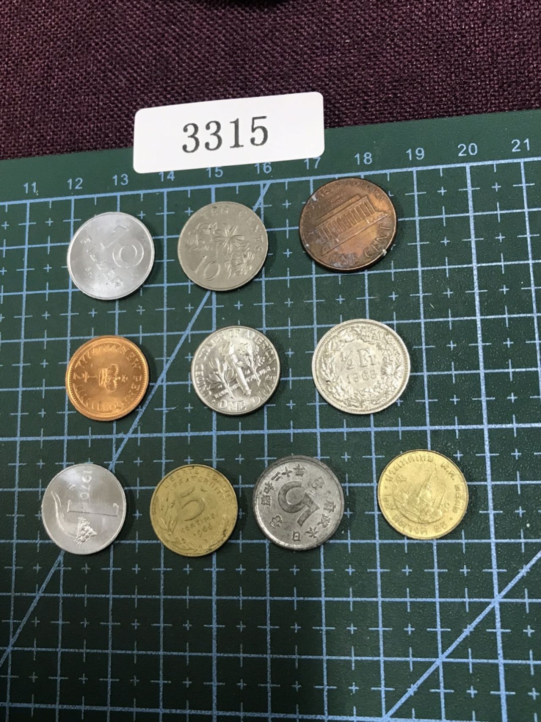 硬币3 外国硬币十枚