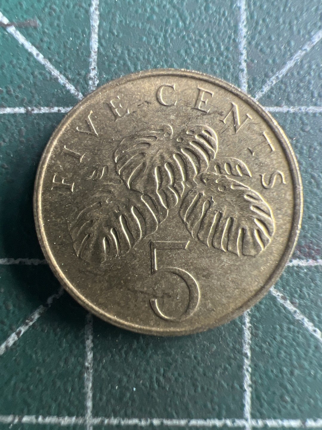 泡泡堂第313期  世界硬币 （无押金，捡漏，全场20包邮，偏远地区除外，接收代拍业务） 新加坡5分