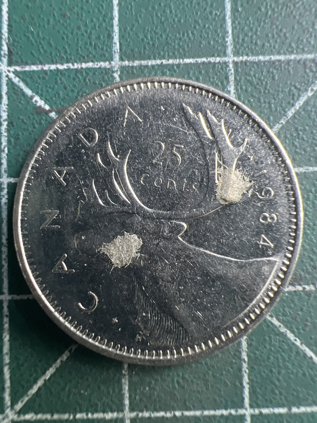 泡泡堂第269期  世界硬币 （无押金，捡漏，全场20包邮，偏远地区除外，接收代拍业务） 加拿大25分。