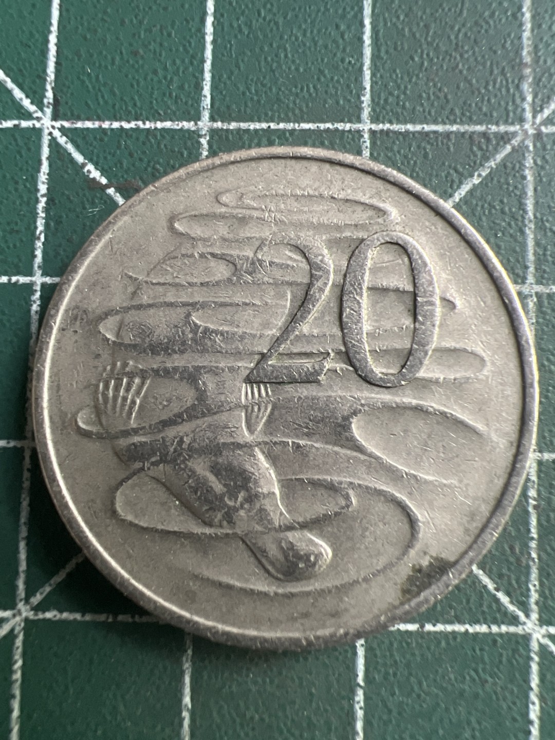 泡泡堂第207期  世界硬币（无押金，无佣金，捡漏，全场20包邮，偏远地区除外） 澳洲1976年二十分