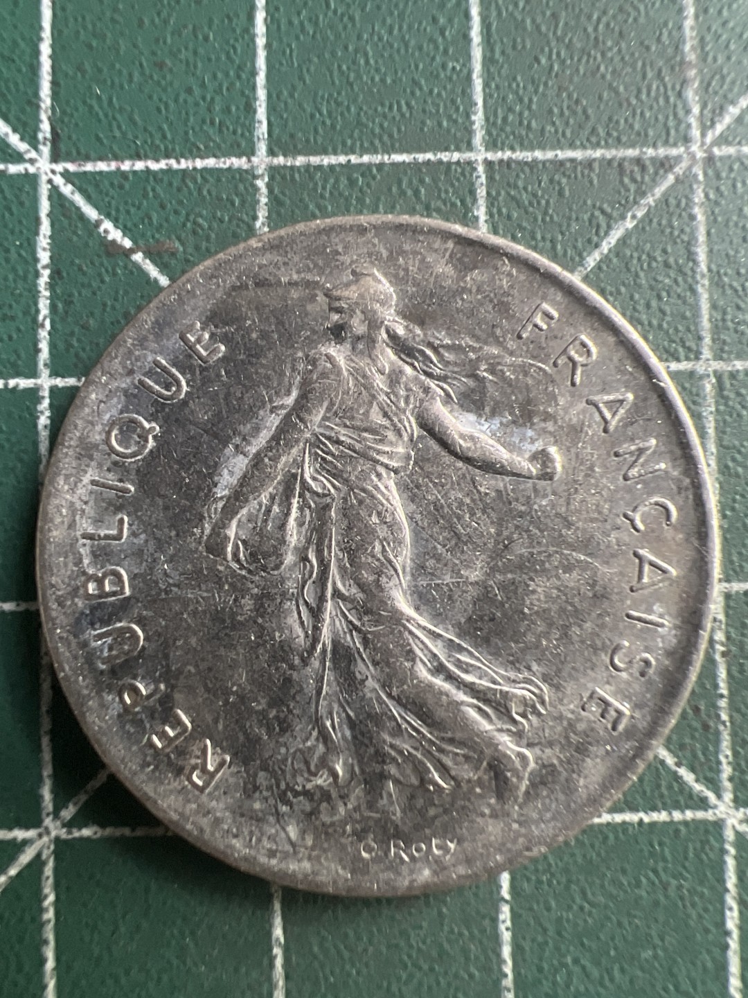 泡泡堂第234期  世界硬币邮票 （无押金，无佣金，捡漏，全场20包邮，偏远地区除外，接收代拍业务） 法国5法郎