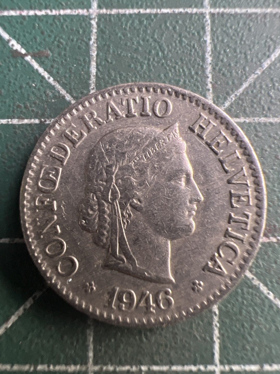 泡泡堂第191期  世界硬币（无押金，无佣金，捡漏，全场20包邮，偏远地区除外） 瑞士十分1946年