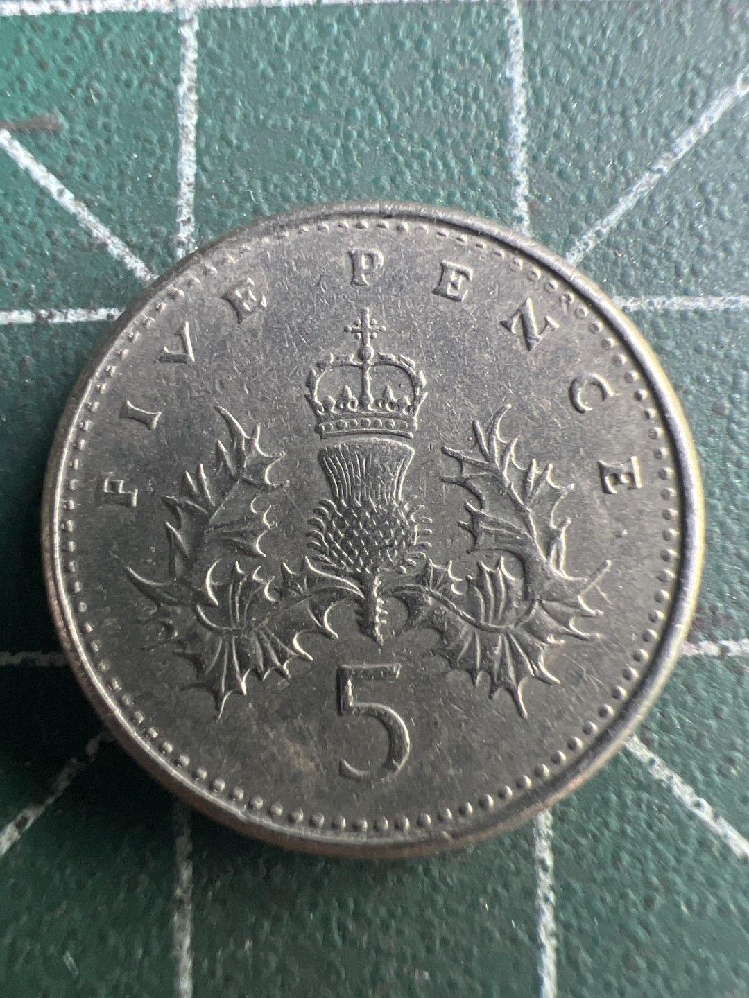 泡泡堂第269期  世界硬币 （无押金，捡漏，全场20包邮，偏远地区除外，接收代拍业务） 英国高冠大五便士少见。