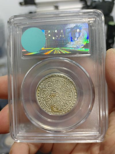 西藏铜币银币及双旗半圆系列 章嘎嘎布公博评级币