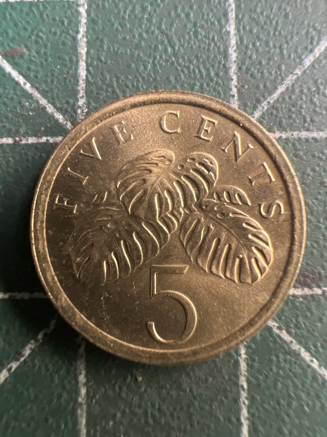 泡泡堂第206期  世界硬币（无押金，无佣金，捡漏，全场20包邮，偏远地区除外） 新加坡5分