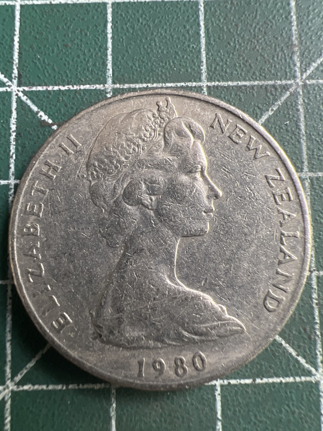 泡泡堂第234期  世界硬币邮票 （无押金，无佣金，捡漏，全场20包邮，偏远地区除外，接收代拍业务） 新西兰二十分1980年