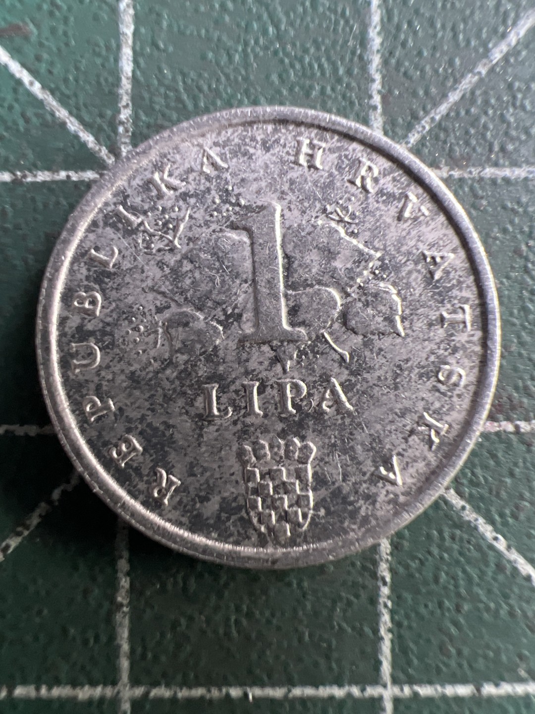 泡泡堂第208期  世界硬币（无押金，无佣金，捡漏，全场20包邮，偏远地区除外） 克罗地亚一利帕