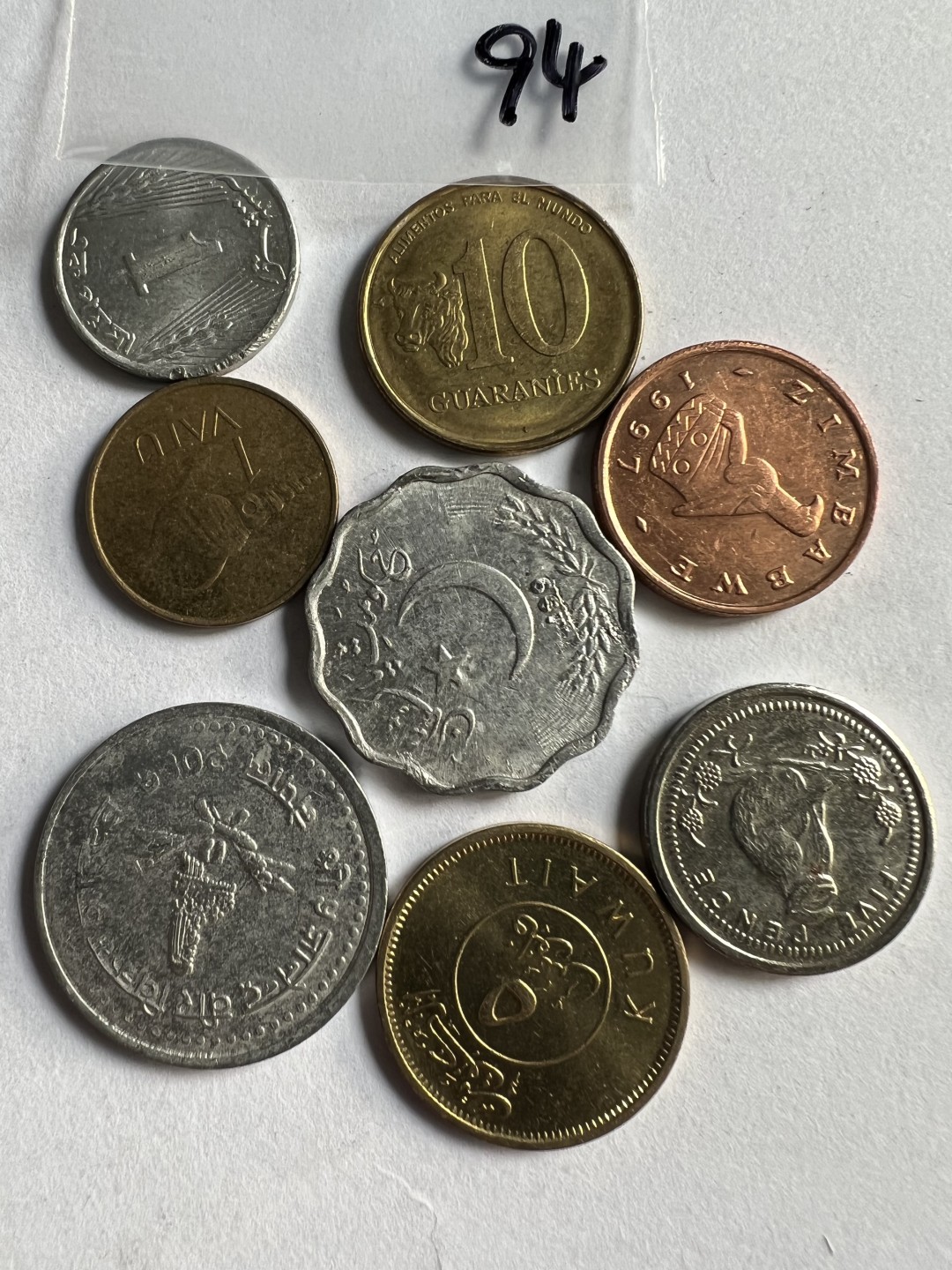 泡泡堂第209期  世界硬币（无押金，无佣金，捡漏，全场20包邮，偏远地区除外） 硬币一袋94