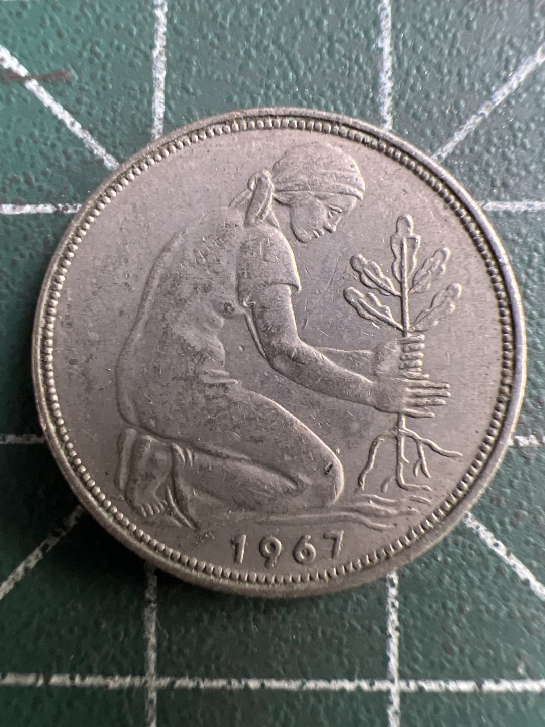 泡泡堂第194期  世界硬币（无押金，无佣金，捡漏，全场20包邮，偏远地区除外） 德国50分