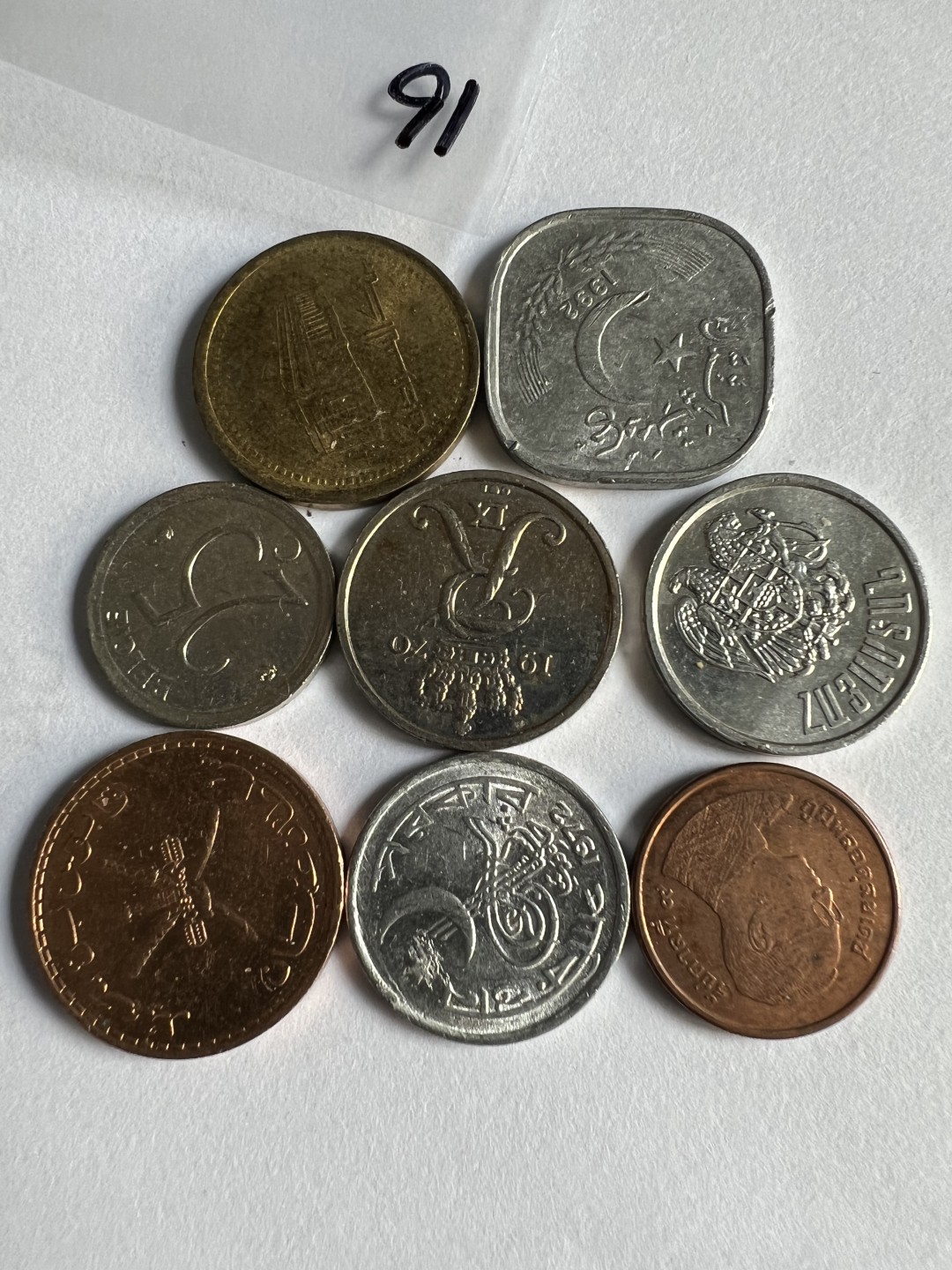 泡泡堂第209期  世界硬币（无押金，无佣金，捡漏，全场20包邮，偏远地区除外） 硬币一袋91