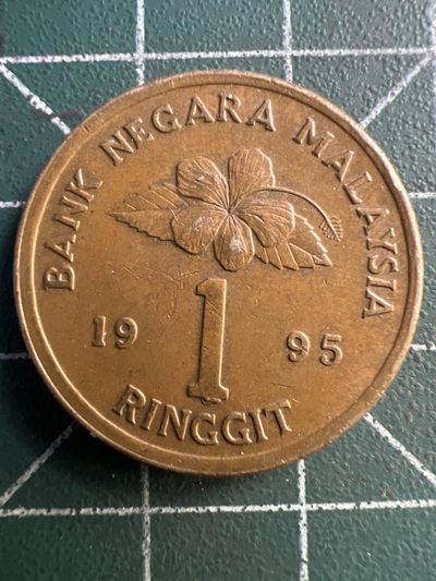 泡泡堂第270期  世界硬币 （无押金，捡漏，全场20包邮，偏远地区除外，接收代拍业务） - 马来西亚一元