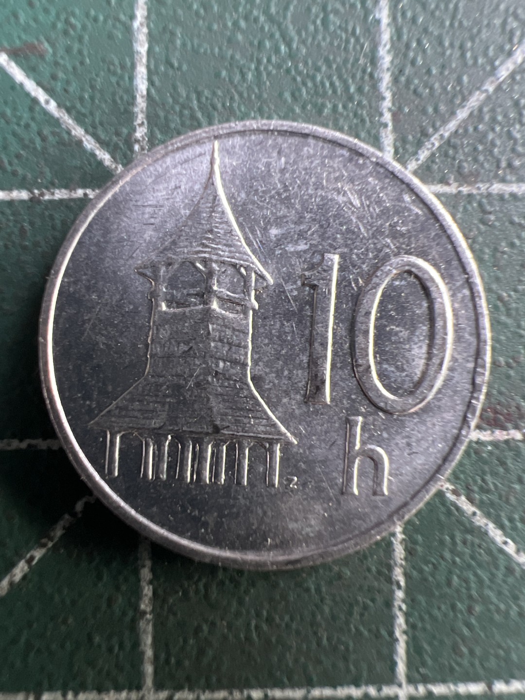 泡泡堂第194期  世界硬币（无押金，无佣金，捡漏，全场20包邮，偏远地区除外） 斯洛伐克10h