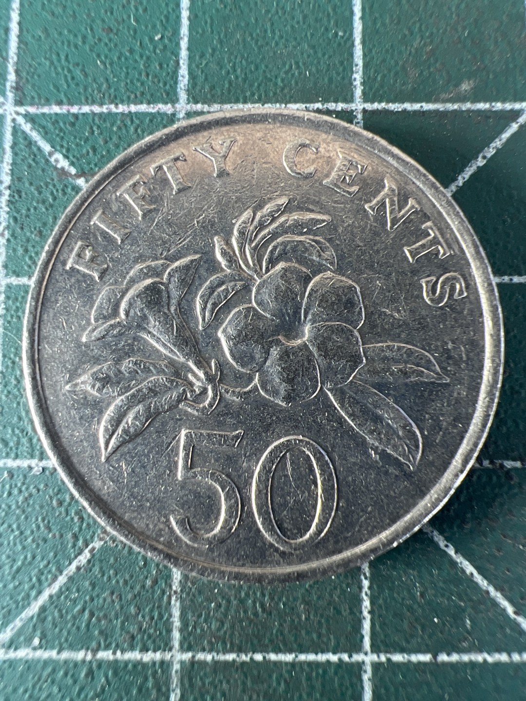 泡泡堂第287期  世界硬币 （无押金，捡漏，全场20包邮，偏远地区除外，接收代拍业务） 新加坡50