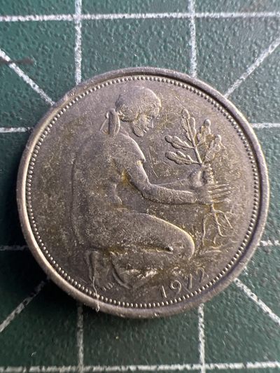 泡泡堂第235期  世界硬币邮票 （无押金，无佣金，捡漏，全场20包邮，偏远地区除外，接收代拍业务） - 德国50分