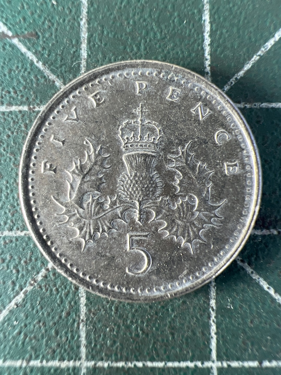泡泡堂第207期  世界硬币（无押金，无佣金，捡漏，全场20包邮，偏远地区除外） 英国5便士