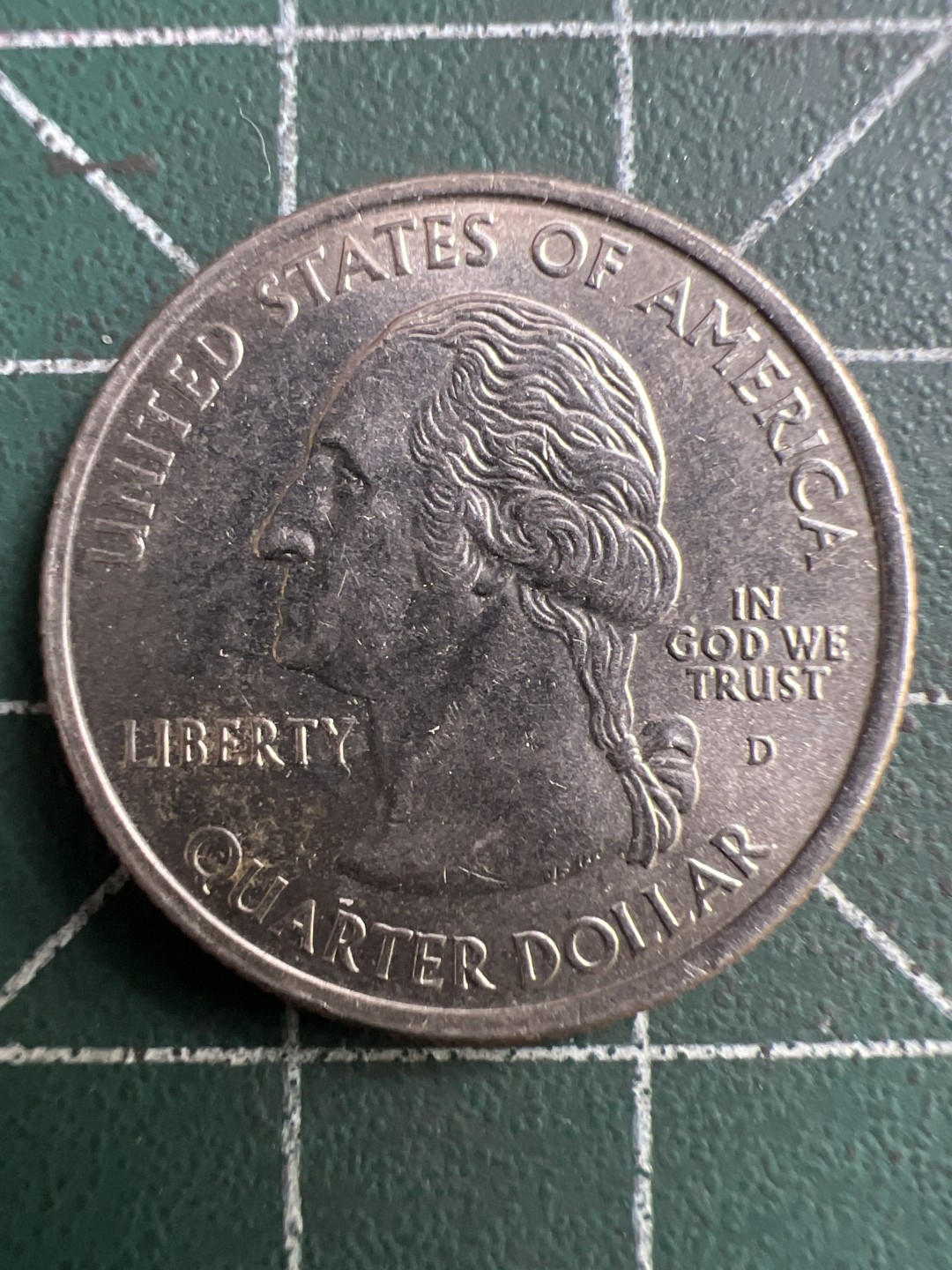 泡泡堂第264期  世界硬币 （无押金，捡漏，全场20包邮，偏远地区除外，接收代拍业务） 美国25美分