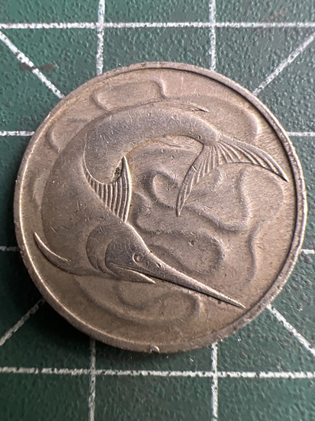 泡泡堂第208期  世界硬币（无押金，无佣金，捡漏，全场20包邮，偏远地区除外） 新加坡剑鱼