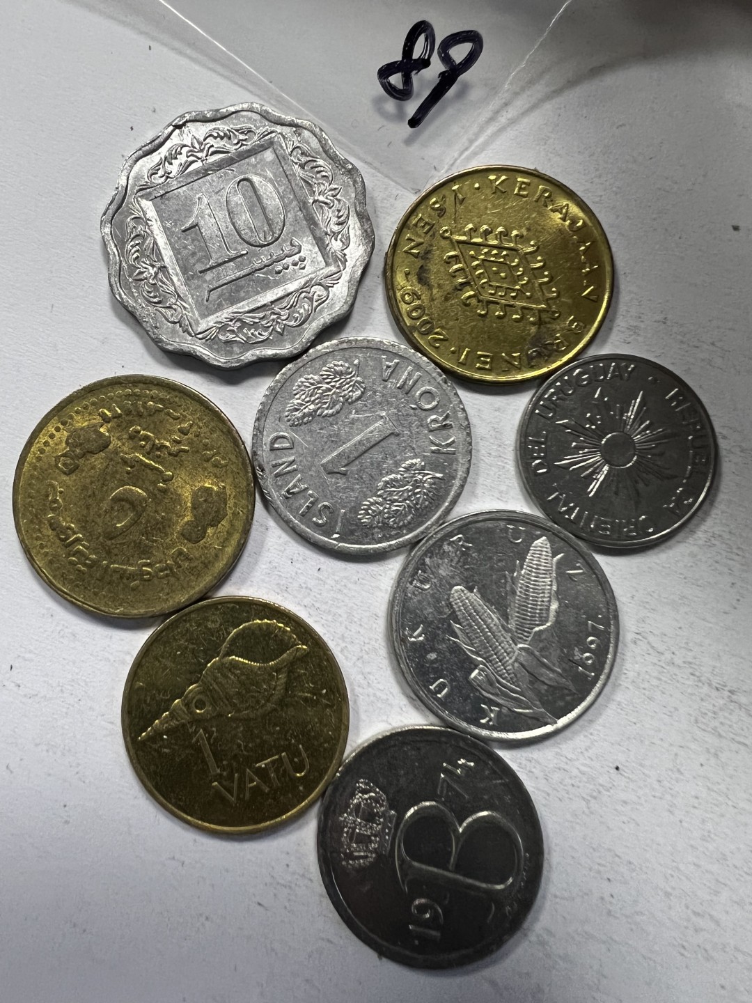 泡泡堂第194期  世界硬币（无押金，无佣金，捡漏，全场20包邮，偏远地区除外） 硬币一袋89