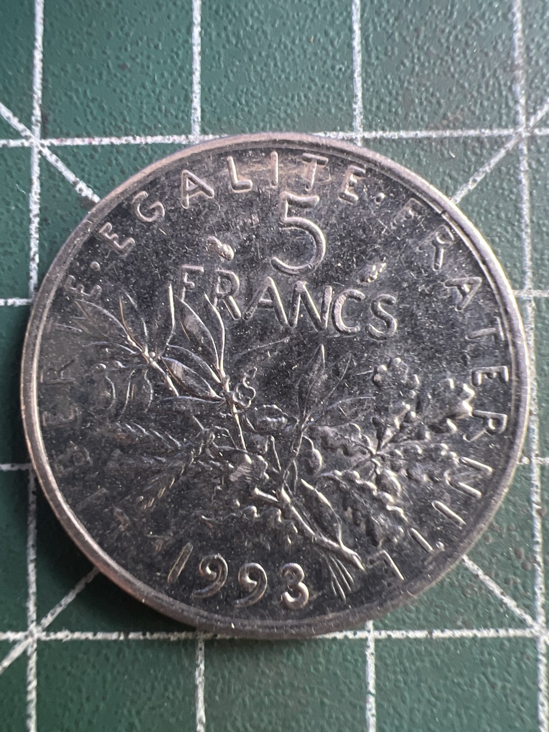 泡泡堂第195期  世界硬币（无押金，无佣金，捡漏，全场20包邮，偏远地区除外） 法国五法