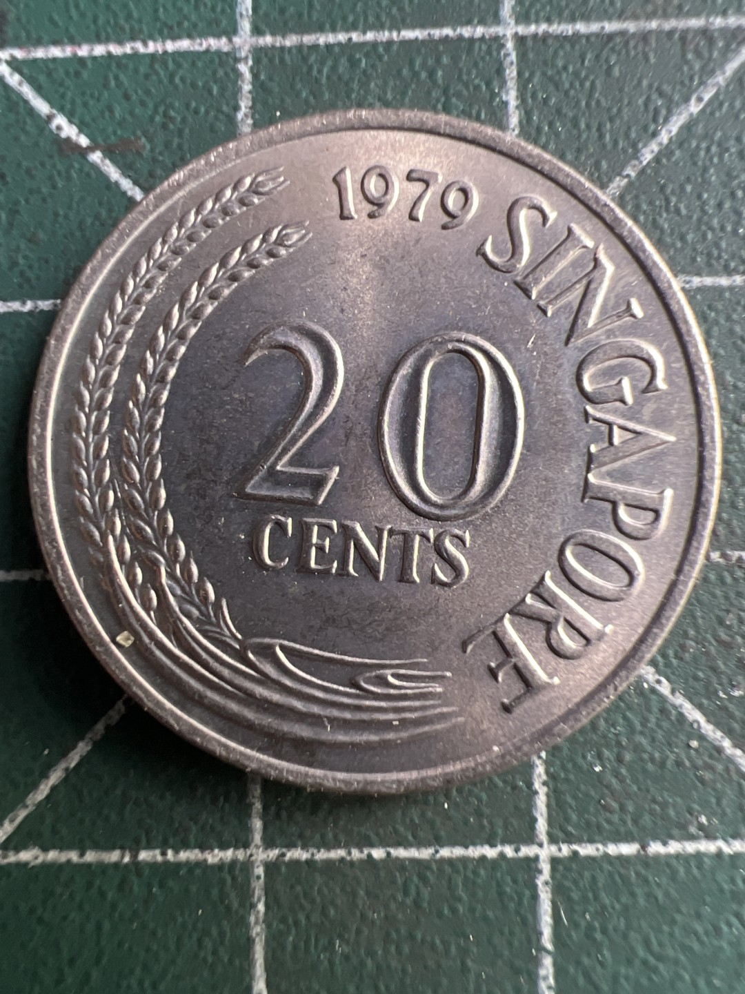 泡泡堂第194期  世界硬币（无押金，无佣金，捡漏，全场20包邮，偏远地区除外） 新加坡20分