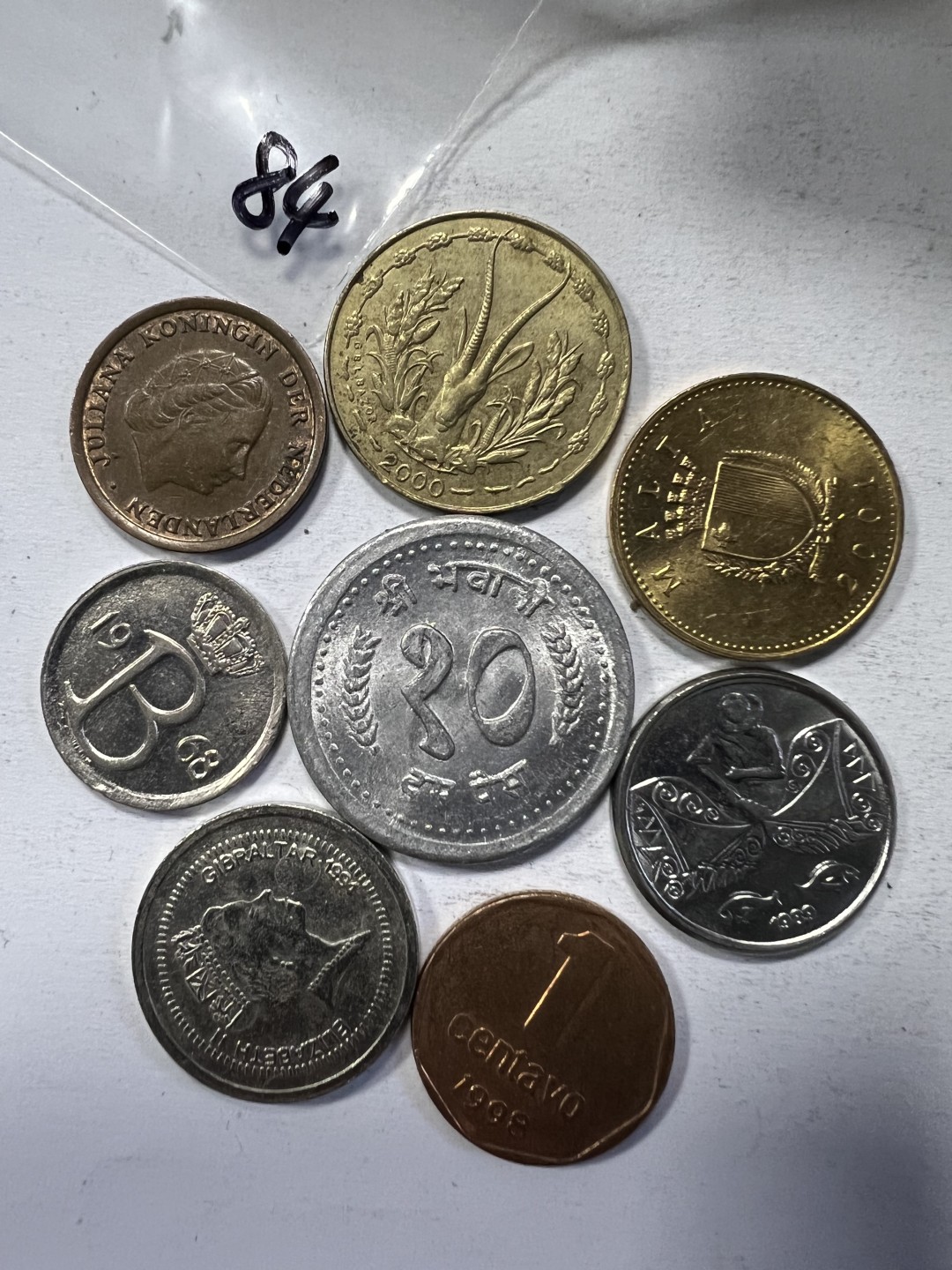 泡泡堂第193期  世界硬币（无押金，无佣金，捡漏，全场20包邮，偏远地区除外） 硬币一袋84