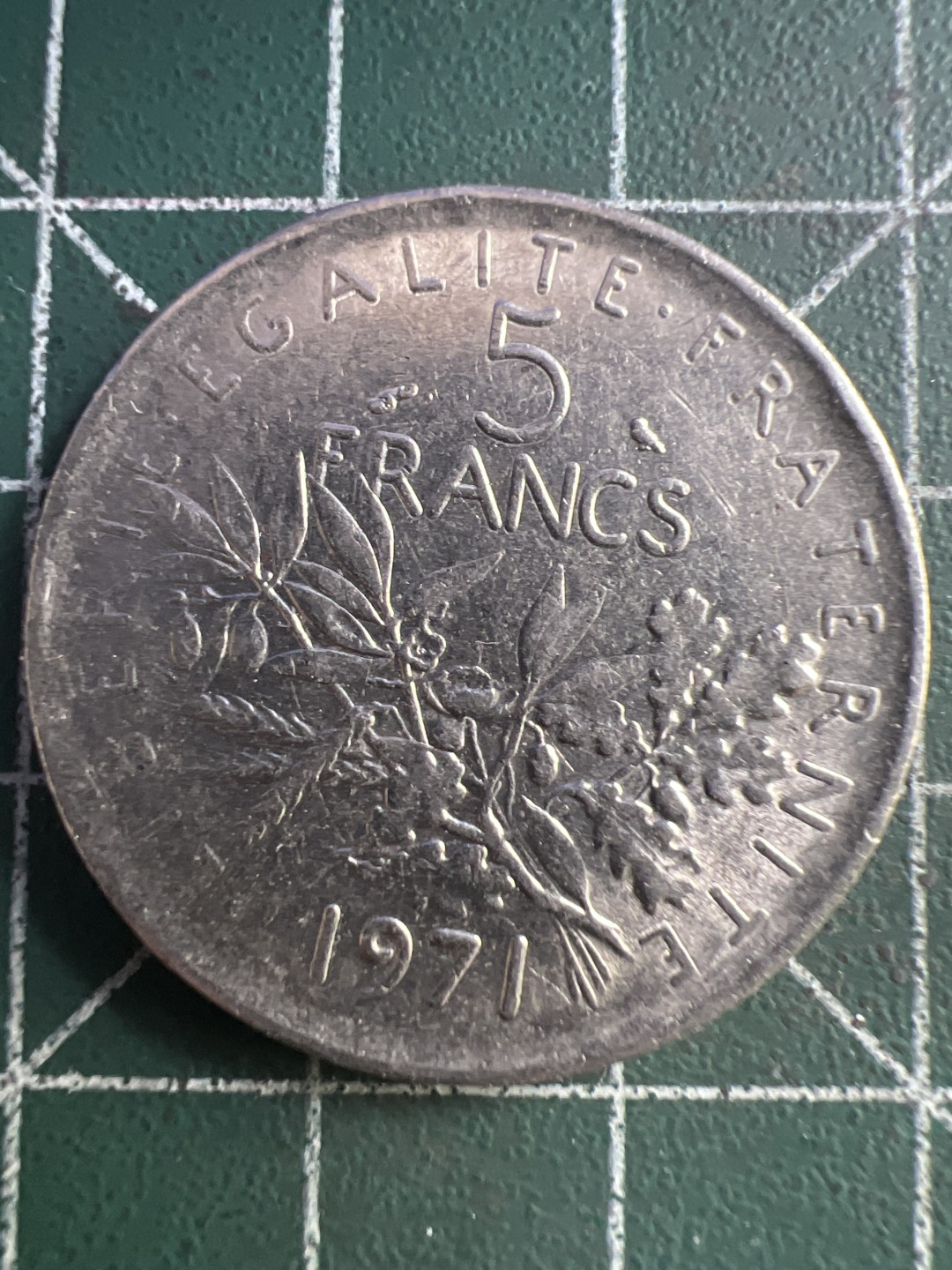 泡泡堂第276期  世界硬币 （无押金，捡漏，全场20包邮，偏远地区除外，接收代拍业务） 法国五法