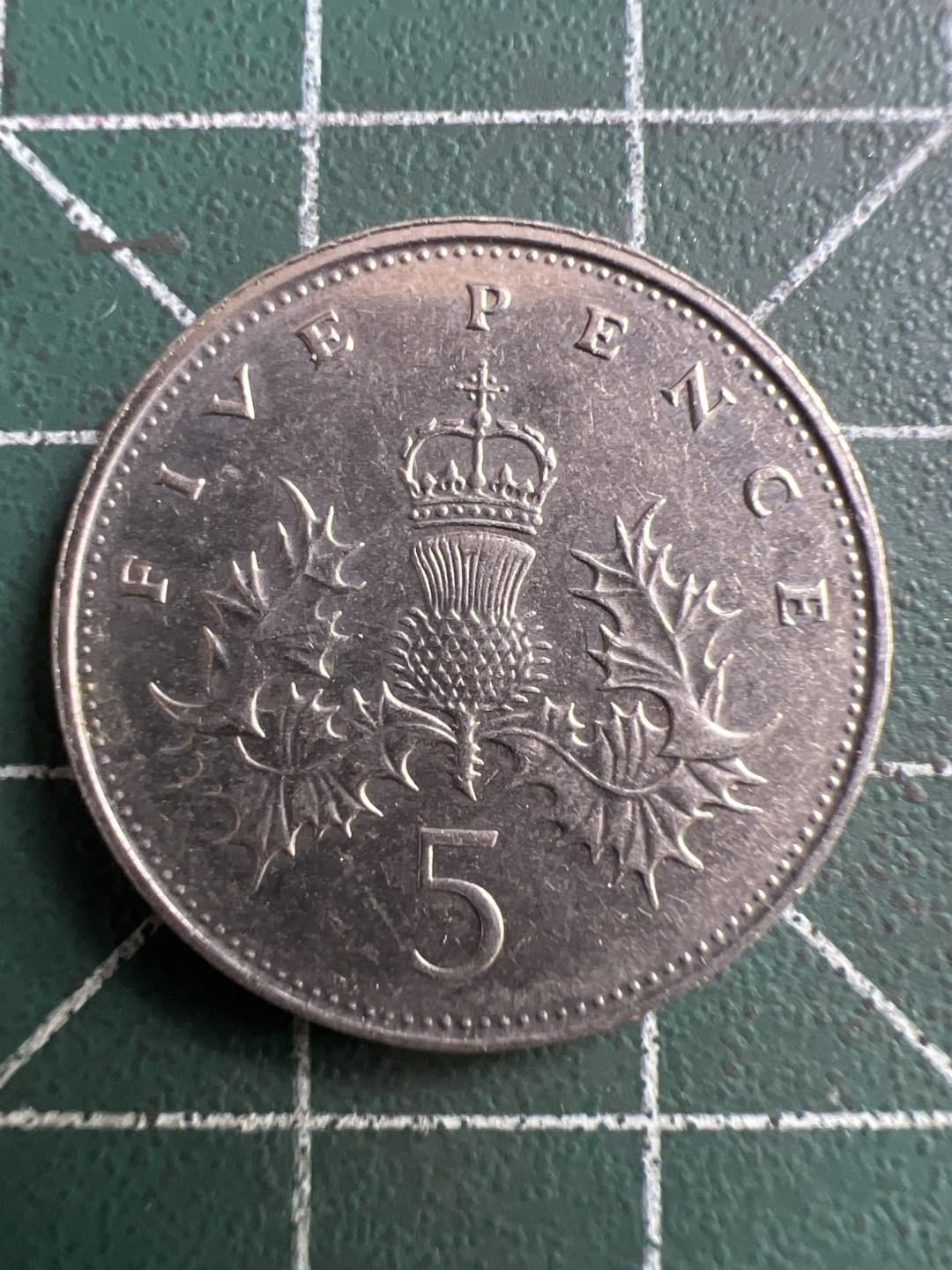 泡泡堂第208期  世界硬币（无押金，无佣金，捡漏，全场20包邮，偏远地区除外） 英国5便士