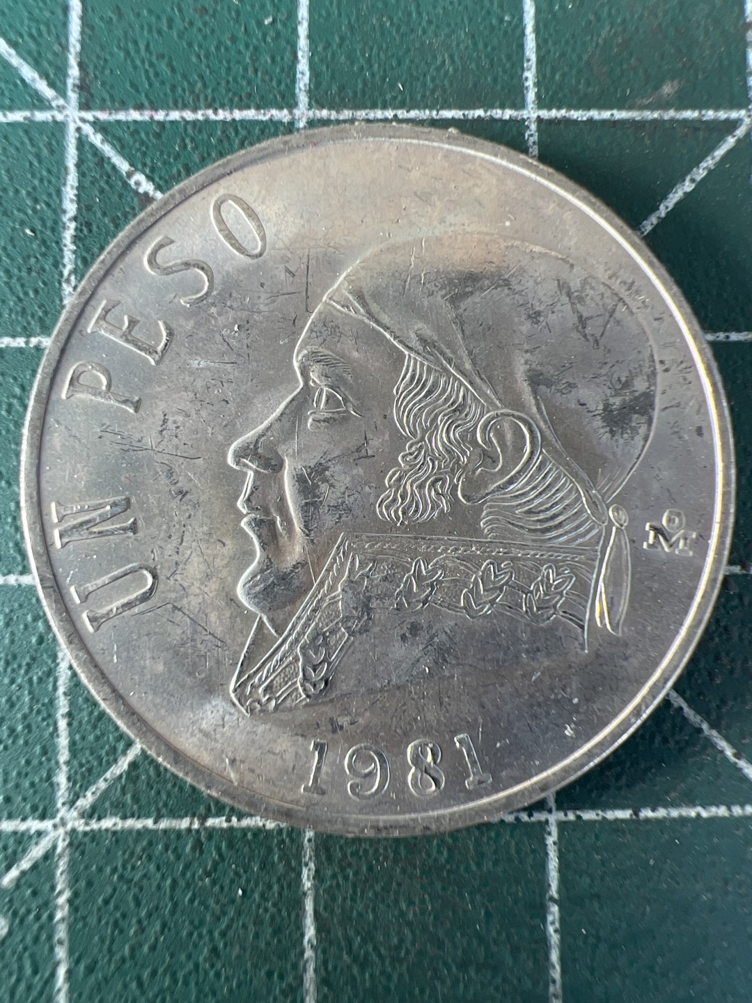 泡泡堂第208期  世界硬币（无押金，无佣金，捡漏，全场20包邮，偏远地区除外） 墨西哥一比索