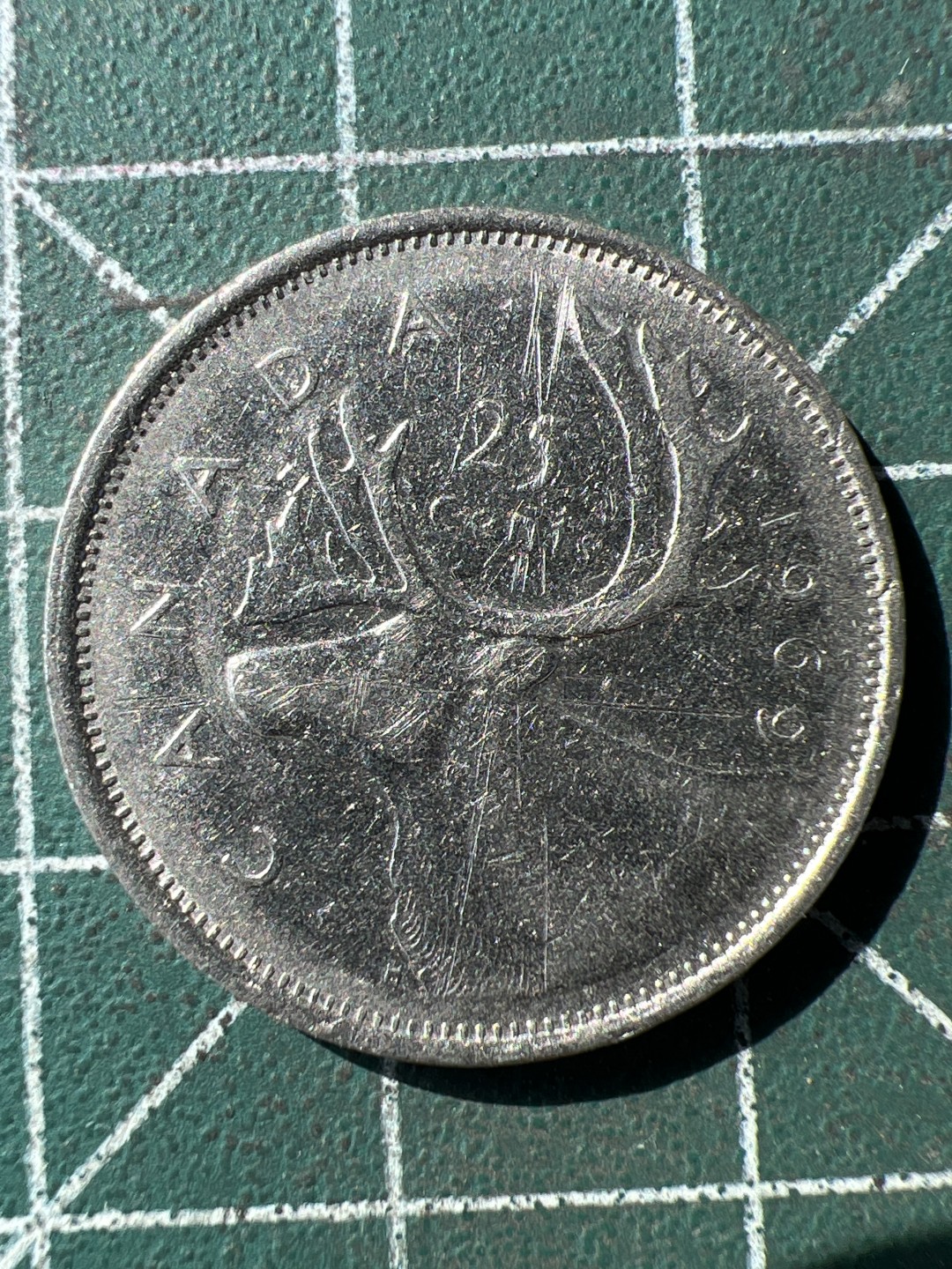 泡泡堂第192期  世界硬币（无押金，无佣金，捡漏，全场20包邮，偏远地区除外） 加拿大25分