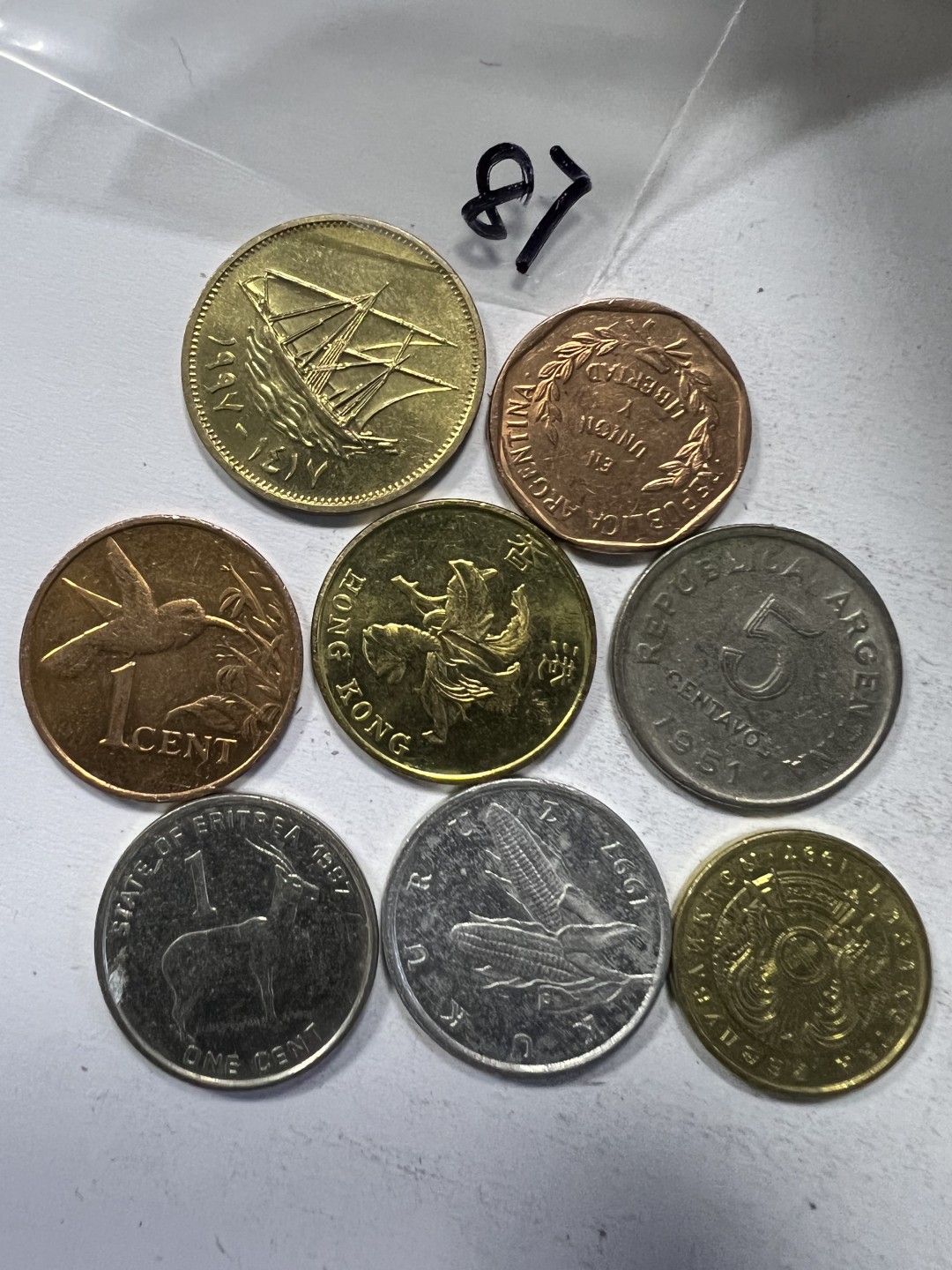 泡泡堂第194期  世界硬币（无押金，无佣金，捡漏，全场20包邮，偏远地区除外） 硬币一袋87