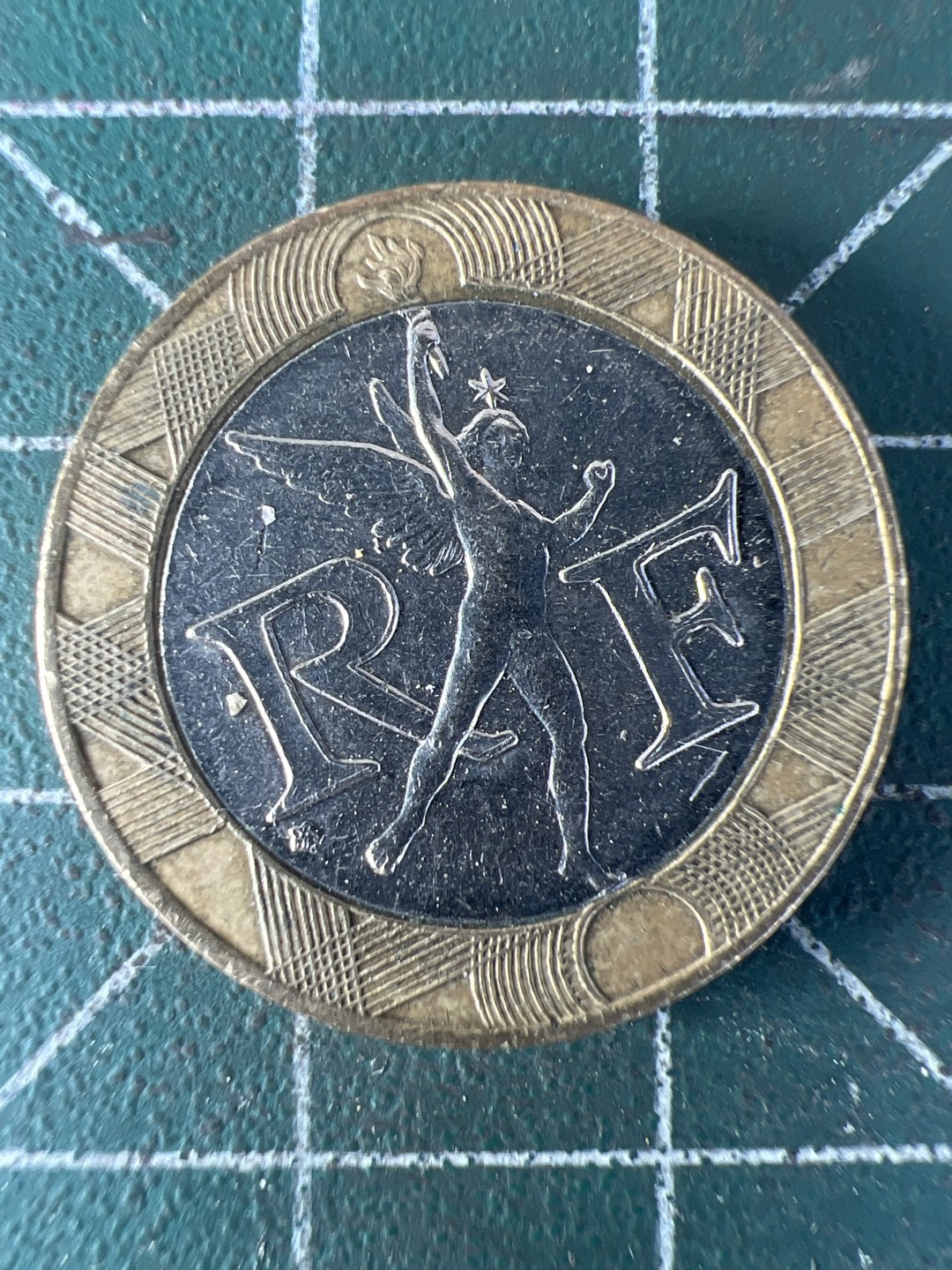 泡泡堂第264期  世界硬币 （无押金，捡漏，全场20包邮，偏远地区除外，接收代拍业务） 法国小飞人