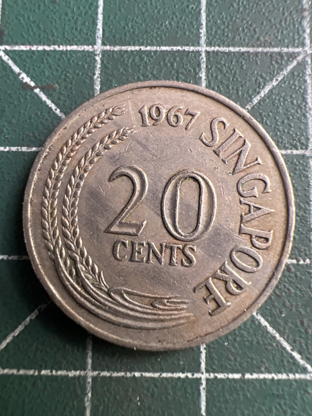 泡泡堂第208期  世界硬币（无押金，无佣金，捡漏，全场20包邮，偏远地区除外） 新加坡剑鱼