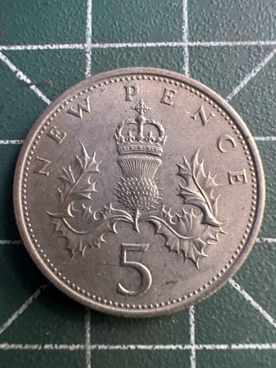 泡泡堂第195期  世界硬币（无押金，无佣金，捡漏，全场20包邮，偏远地区除外） 英国5便士