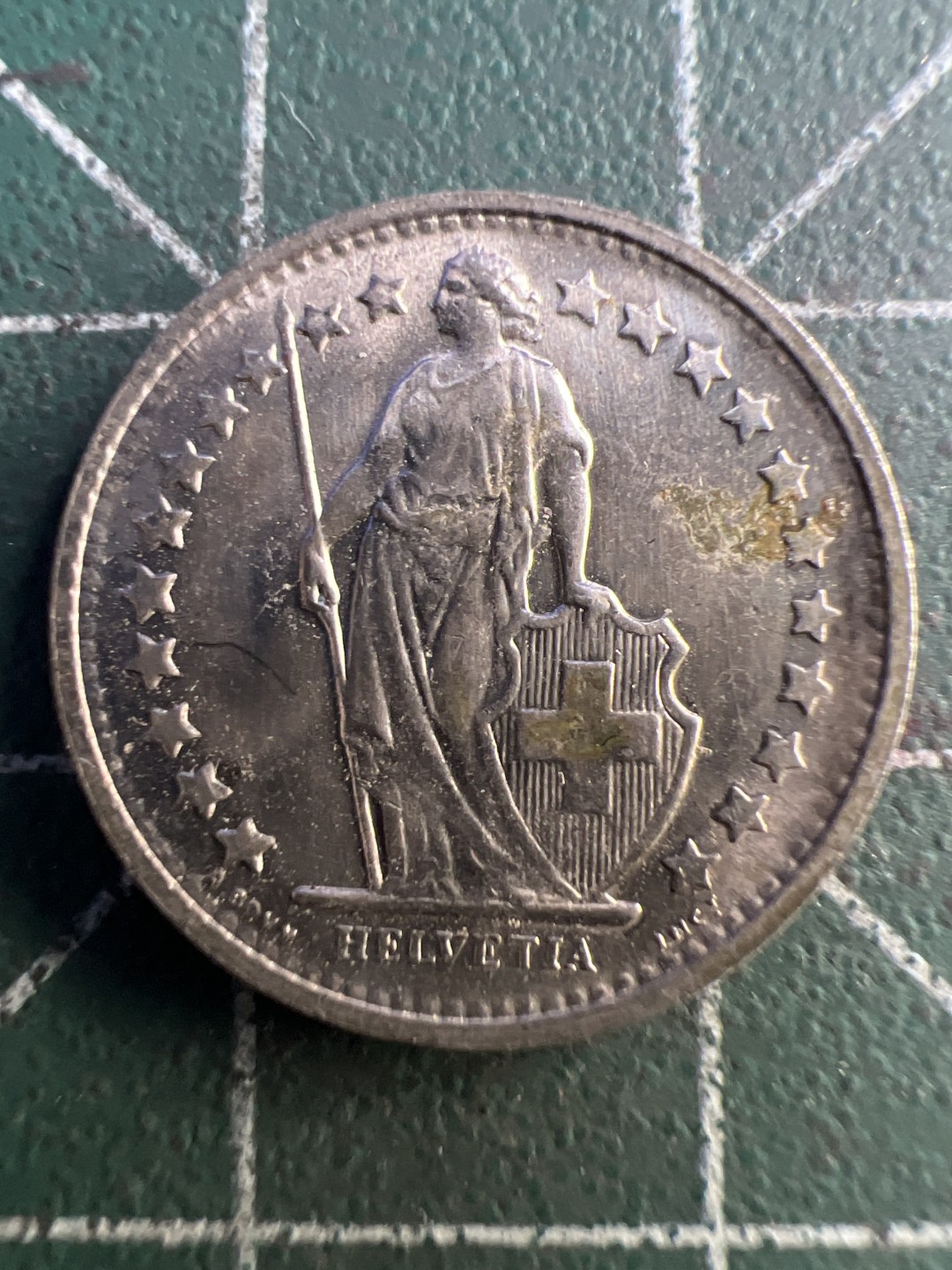 泡泡堂第209期  世界硬币（无押金，无佣金，捡漏，全场20包邮，偏远地区除外） 瑞士二分之一法