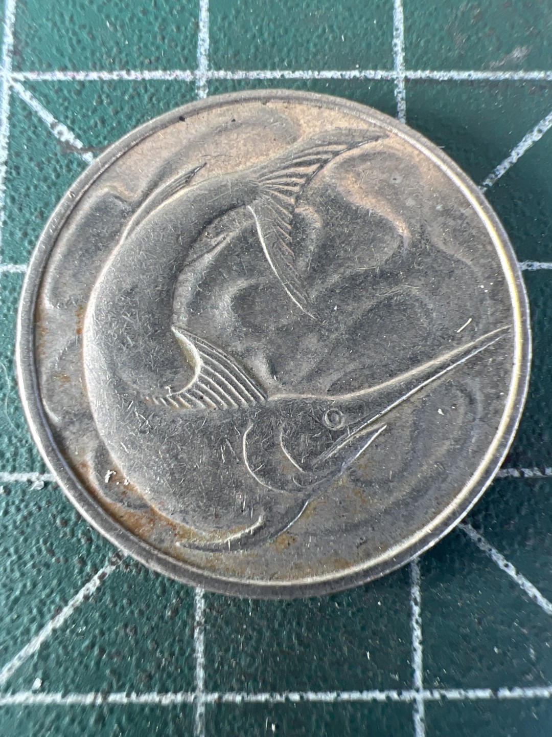 泡泡堂第193期  世界硬币（无押金，无佣金，捡漏，全场20包邮，偏远地区除外） 新加坡剑鱼