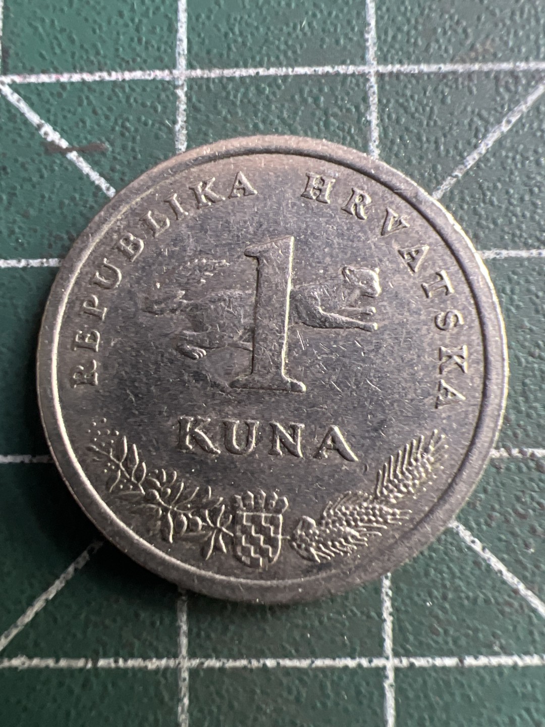 泡泡堂第194期  世界硬币（无押金，无佣金，捡漏，全场20包邮，偏远地区除外） 克罗地亚1库纳