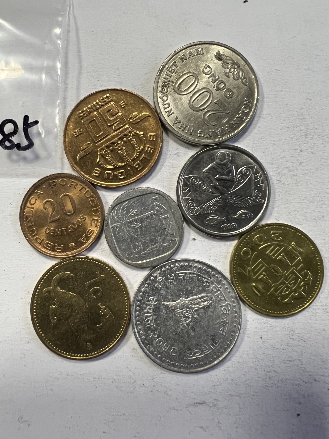 泡泡堂第194期  世界硬币（无押金，无佣金，捡漏，全场20包邮，偏远地区除外） 硬币一袋85