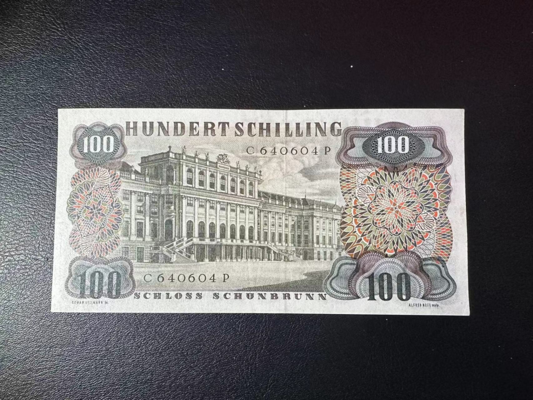 【Blue Auction】✨世界纸币精拍第278期——小年特辑【精】 奥地利 1960年100先令 斯特劳斯 AU品相