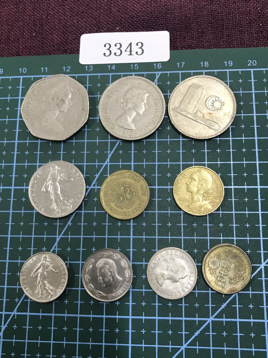 硬币4 外国硬币十枚