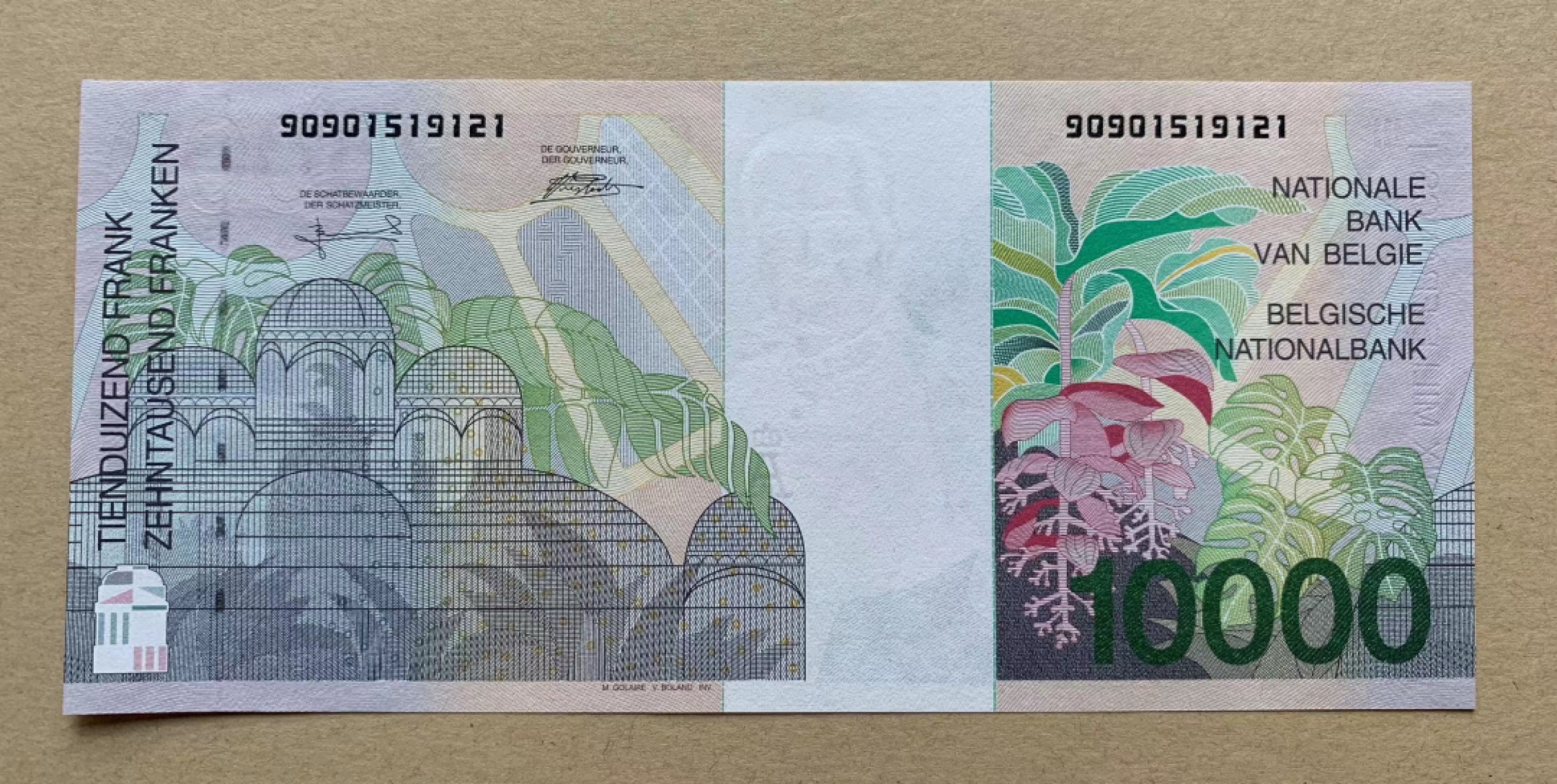 【Blue Auction】✨世界纸币精拍第278期——小年特辑【精】 比利时末版 1997年10000法郎 非常精美 最高值 全新UNC