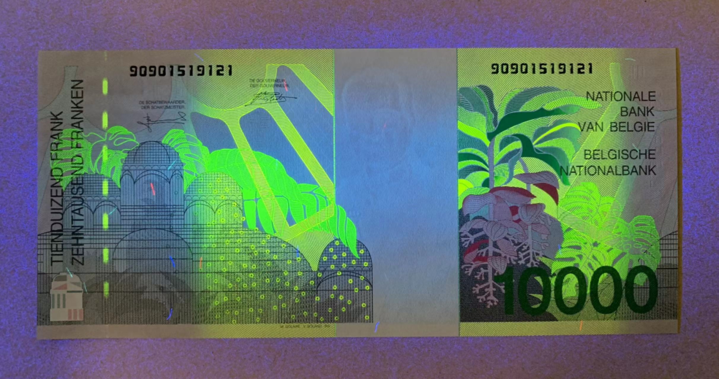 【Blue Auction】✨世界纸币精拍第278期——小年特辑【精】 比利时末版 1997年10000法郎 非常精美 最高值 全新UNC