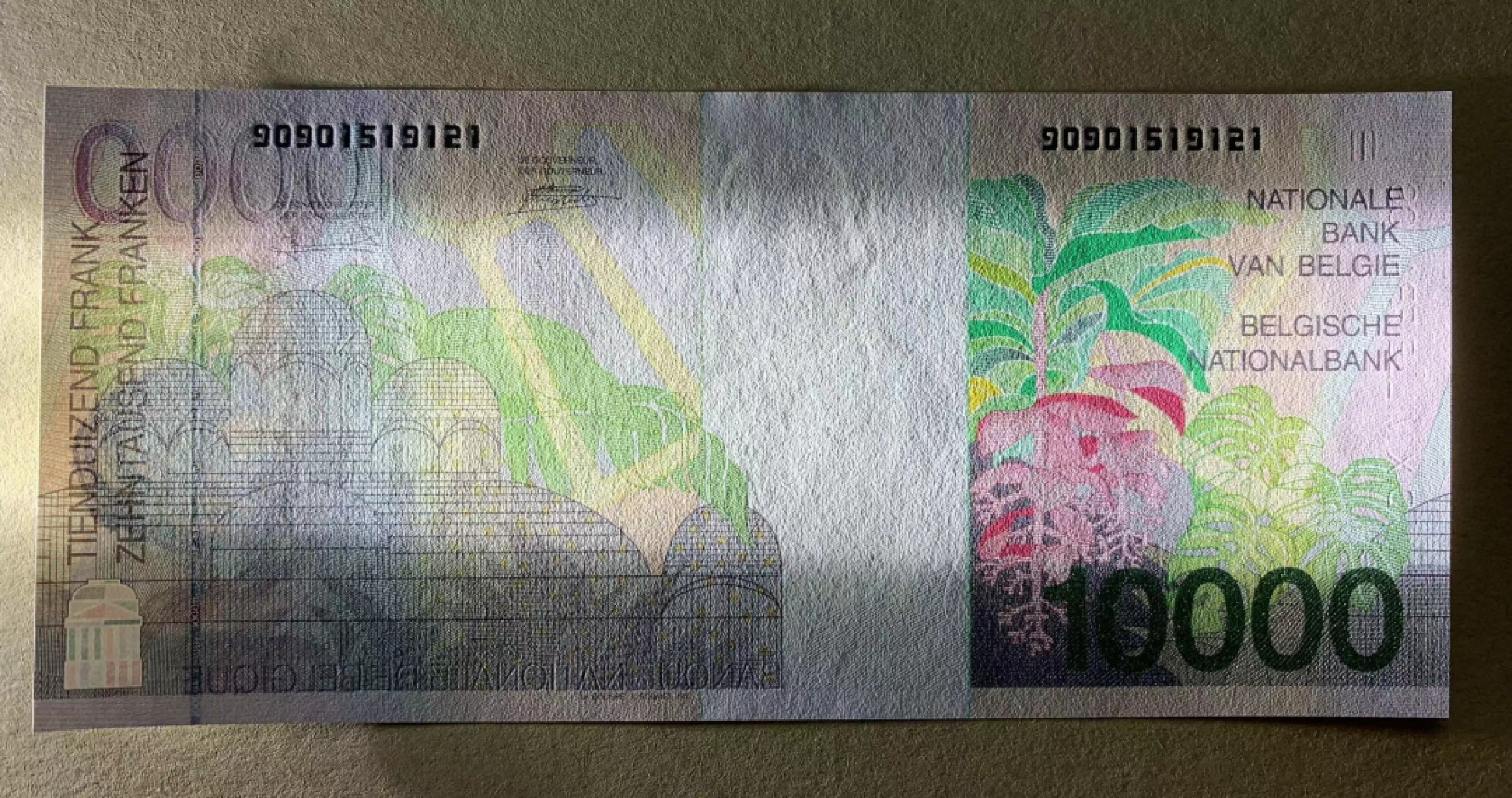 【Blue Auction】✨世界纸币精拍第278期——小年特辑【精】 比利时末版 1997年10000法郎 非常精美 最高值 全新UNC