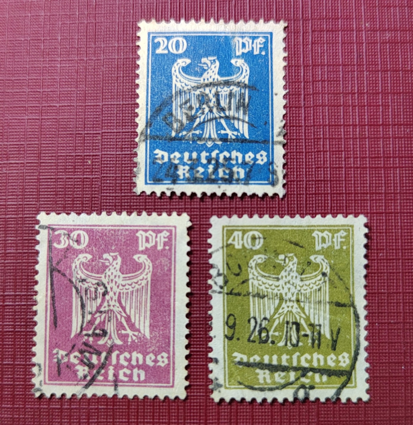 王之爱好～外国邮票 德国古典邮票