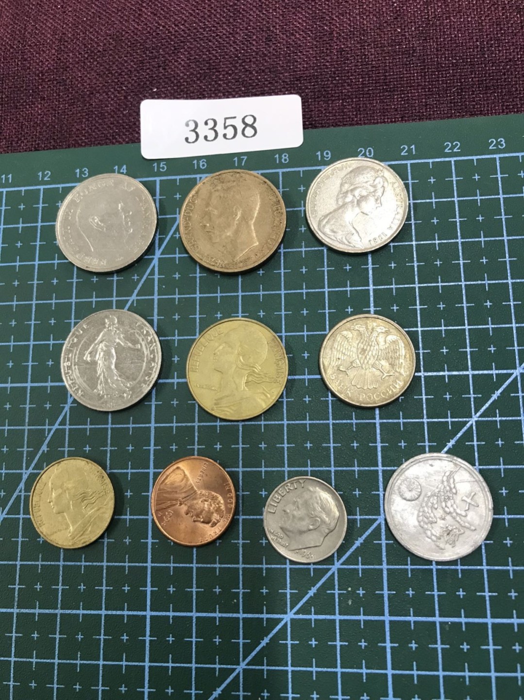 硬币4 外国硬币十枚