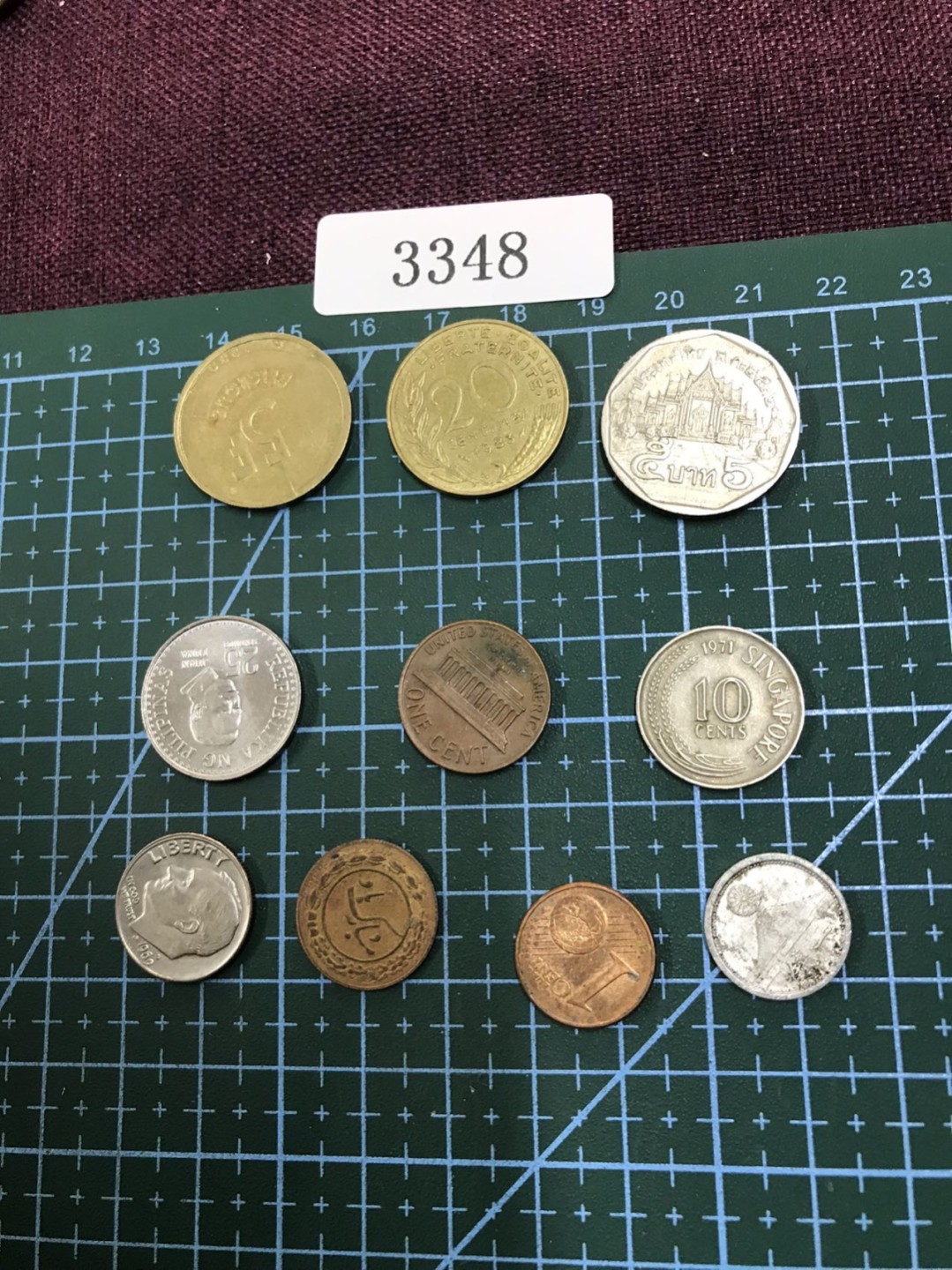 硬币4 外国硬币十枚