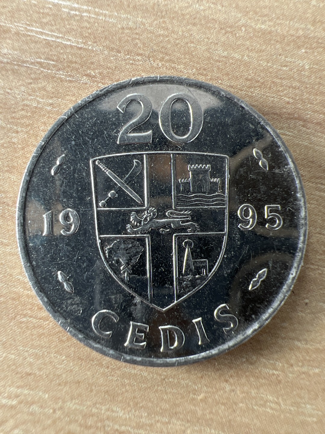 泡泡堂第228期  世界硬币邮票 （无押金，无佣金，捡漏，全场20包邮，偏远地区除外） 加纳20塞地