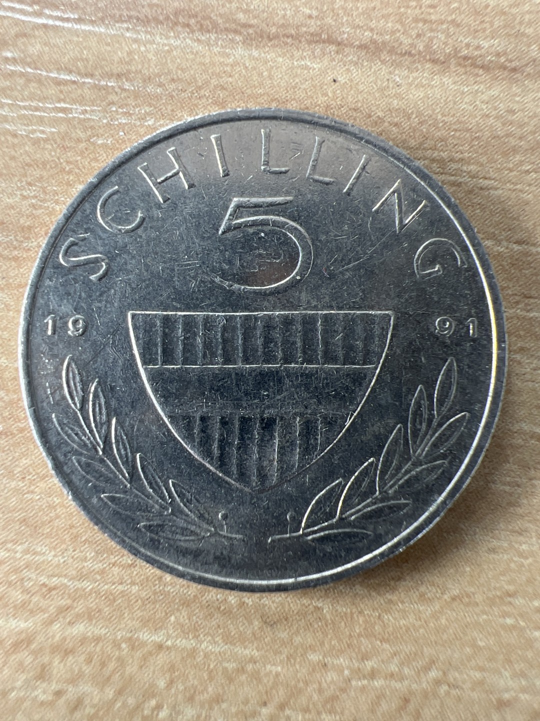 泡泡堂第305期  世界硬币 （无押金，捡漏，全场20包邮，偏远地区除外，接收代拍业务） 奥地利5先令