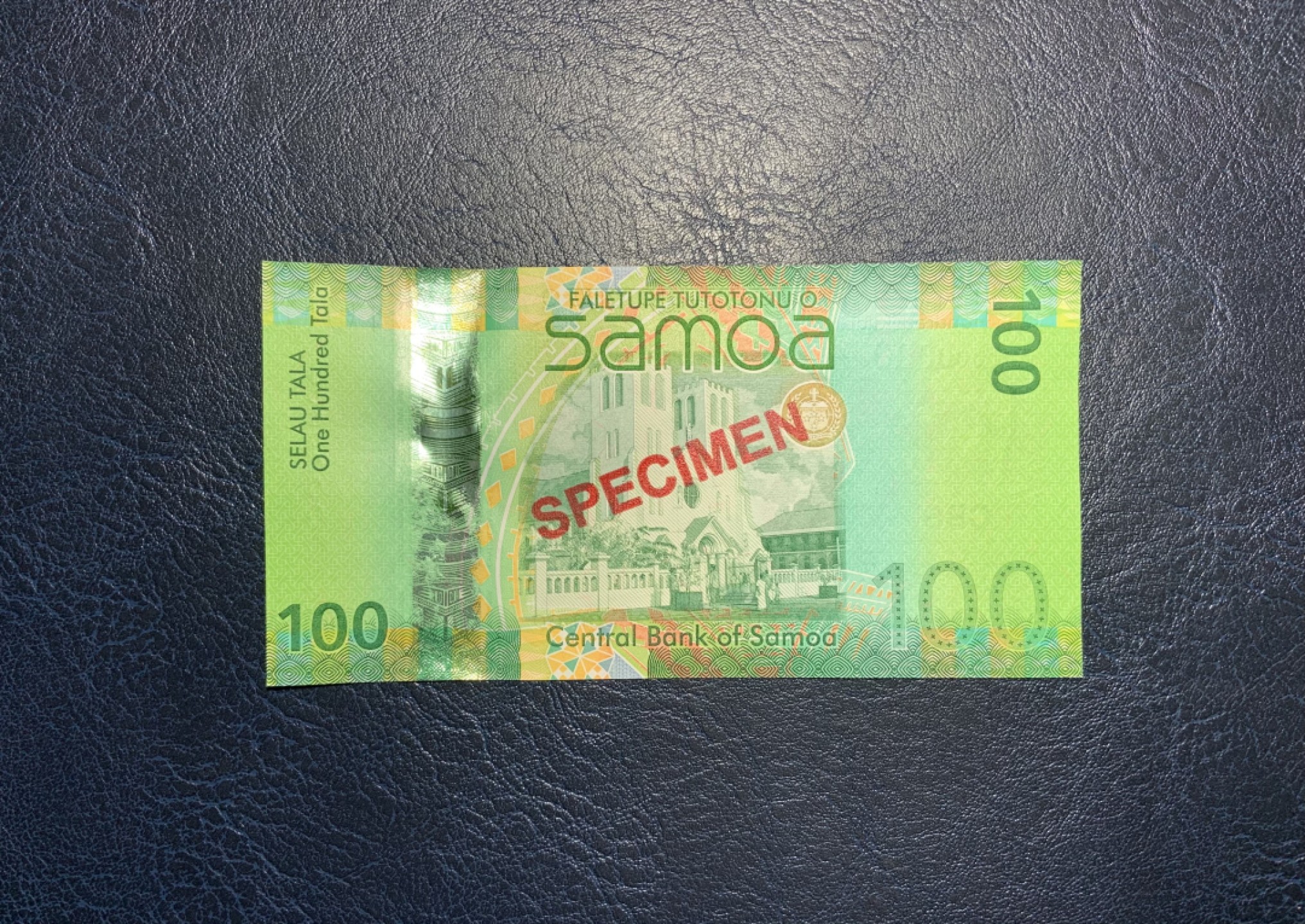 收藏联盟Quantum Auction 第224期拍卖 萨摩亚2012年100塔拉样票 品相全新unc