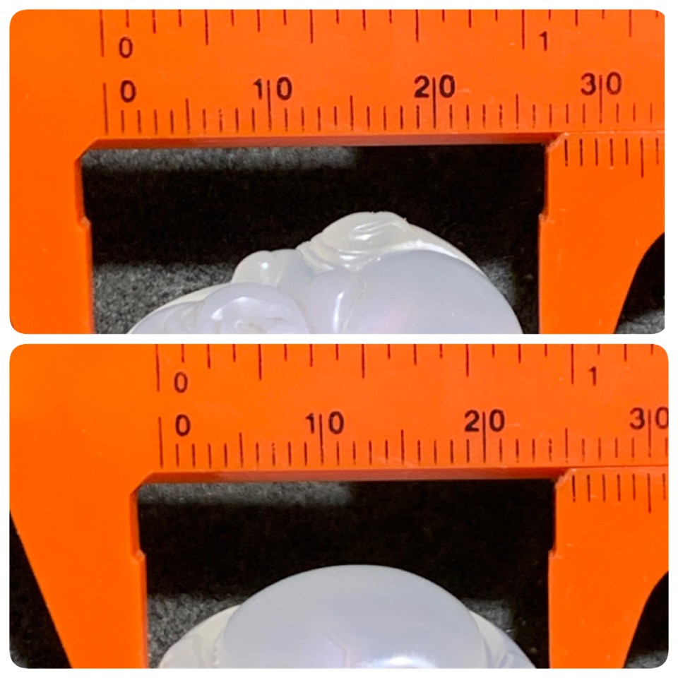 精美天然高玉化缠丝玛瑙雕刻弥勒一个，