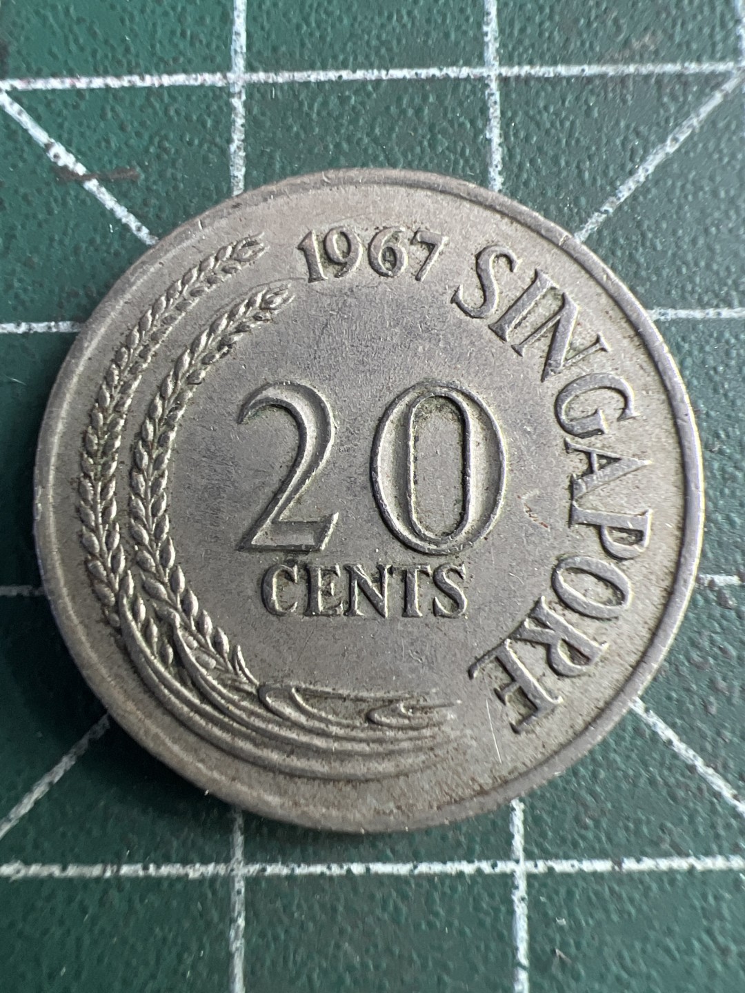 泡泡堂第196期  世界硬币（无押金，无佣金，捡漏，全场20包邮，偏远地区除外） 新加坡剑鱼